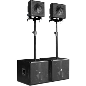 KRX202 - Small, Powered, 12” Coaxial Speakers