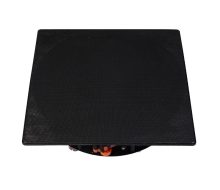 GWF8S 8 In Wall Square Subwoofer Black